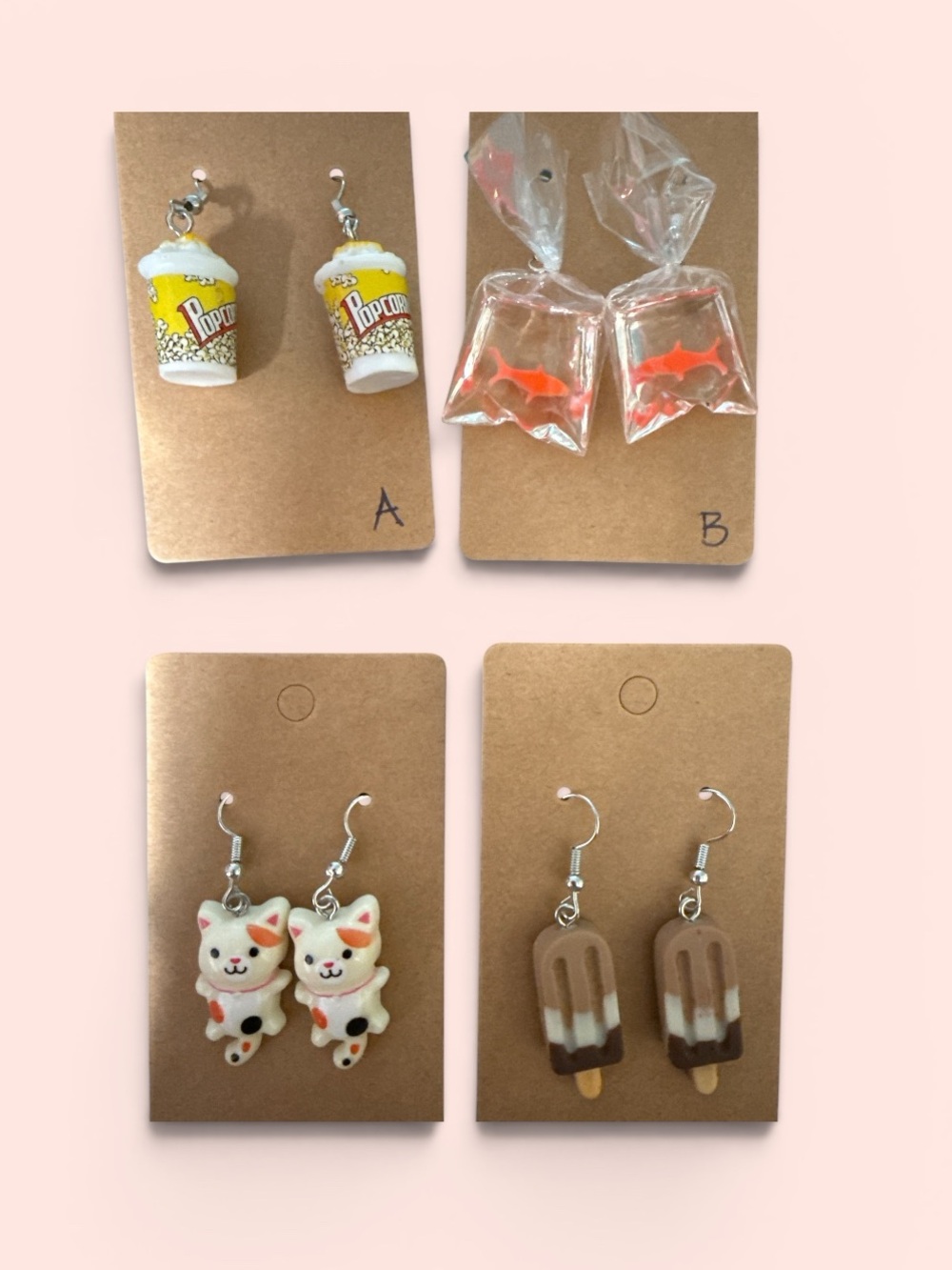 Novelty Dangle Earrings - You Choose Yours! - Picture 2 of 3